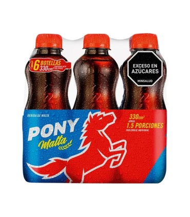 PONY MALTA SIXPACK PET330 MILILITRO