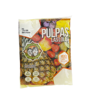 PULPA LAS LOLAS PINA BOLSA 500 GRAMOSxUND