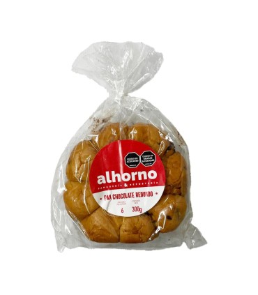 PAN CHOCOLATE REDONDO AL HORNOx300 GRAMOS
