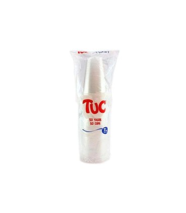 VASO DESECHABLE TUC BLANCO 7ONZx50 UNIDAD