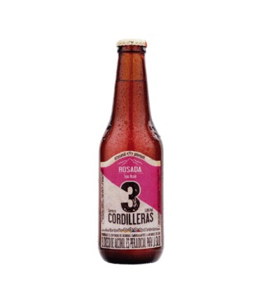 CERVEZA 3CORDILLERAS ROSE BOTELLA 300 MILILITRO