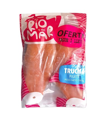 FILETE DE TRUCHA DEL DEL RIO Y DEL MAR BLx760G 2UN