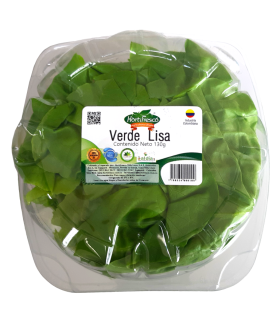 LECHUGA VERDE LISA HORTIFRESCO PET 130GR