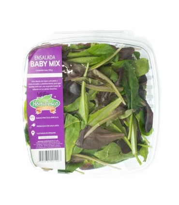 ENSALADA BABY MIX HORTIFRESCO PET150GR