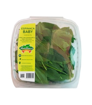 ESPINACA BABY HORTIFRESCO BJ 150GRAMOS