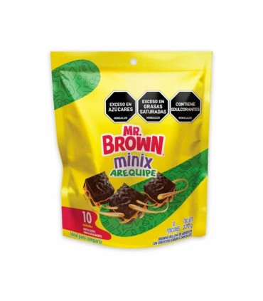 BROWNIE BIMBO MR BROWN MINIX BOLSA 220 GRAMOS ARE