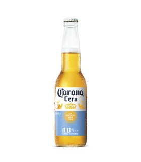 CERVEZA CORONA CERO BT330 MILILITROSX UNIDAD