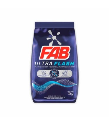 DETERGENTE FAB ULTRA FLASH BOLSA 1 KILO