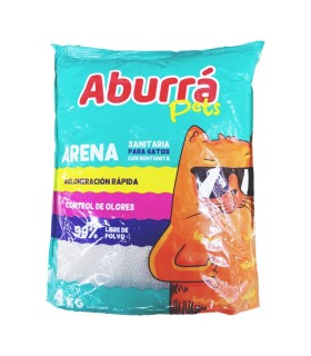 ARENA GATOS ABURRA BOLSA 4 KILO