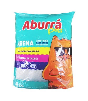 ARENA GATOS ABURRA BOLSA 4 KILO