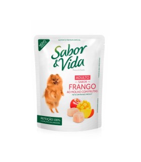 ALIMENTO SIN VIDA PETS POLLO FRUTA SB100GR