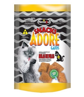 SNACK ADORE GATOS ADULTO BOLAS DE PELO BLx80GR