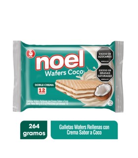 GALLETA WAFFER NOEL COCO 12Ux264GR