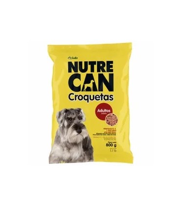 NUTRECAN PERROS CROQUETAS ADULTO BOLSA 800GR