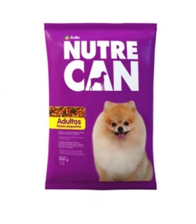 NUTRECAN PERROS ADULTO RAZAS PEQUEÑAS BOLSA 800GR