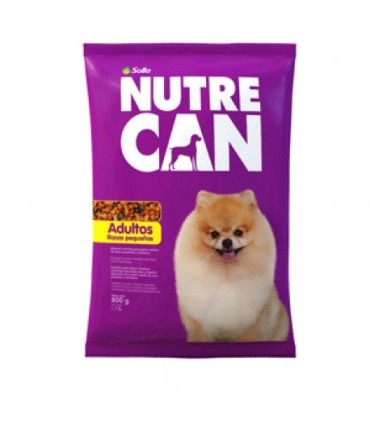 NUTRECAN PERROS ADULTO RAZAS PEQUEÑAS BOLSA 800GR