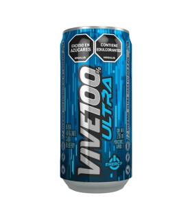 BEBIDA ENERGETICA VIVE100 ULTRA LATA 310 MILILITROS