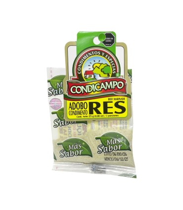 ADOBO RES CHAPETA CONDICAMPO X 25 GRAMOS