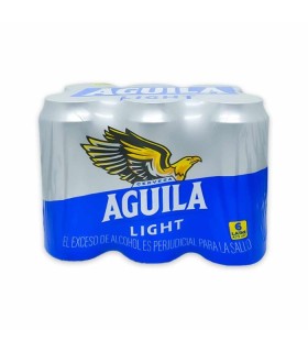 CERVEZA AGUILA LIGHT SIXPACK LT473 MILILITROS