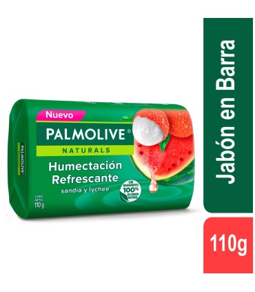 JABON PALMOLIVE SANDIA LYCHE BARRA X110 GRAMOS x UNIDAD