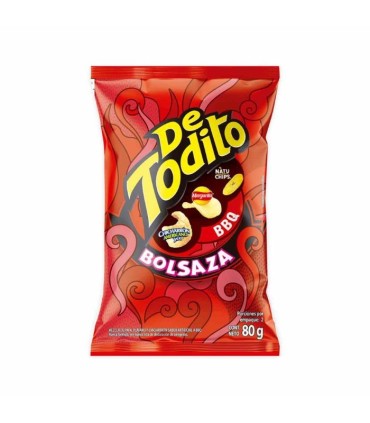 DETODITO BBQ INDIVIDUAL FRITOLAY PQ80 GRAMOS