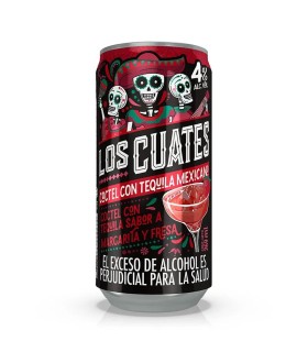 COCTEL LOS CUATES FRESA LATA x269 MILILITROS
