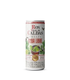 COCTEL RON VIEJO DE CALDAS CUBA LATA 295 MILILITROS