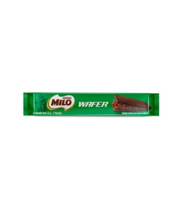 GALLETA MILO WAFER PAQUETEx33GRAMOSxUNIDAD
