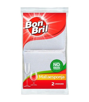 ESPONJA BONBRIL MALLA x2 UNIDADES