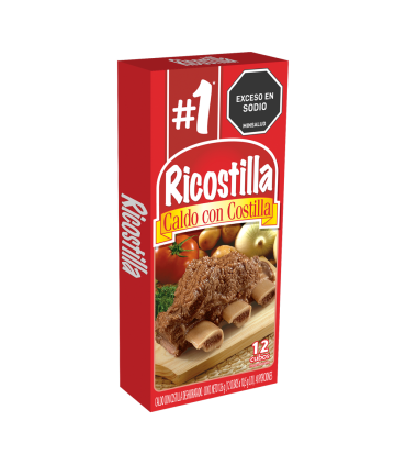 CALDO RICOSTILLA 12 CUBOS x 132G