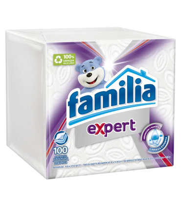 SERVILLETA FAMILIA EXPERT DO EN 4x100 UNIDAD