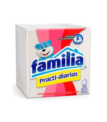 SERVILLETA FAMILIA PARTIDIARIA PAQUETE X 150U