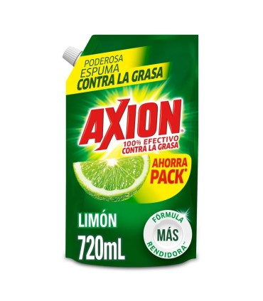 LAVAPLATOS AXION LIQ LIMON DOYPACK 720 MILILITRO