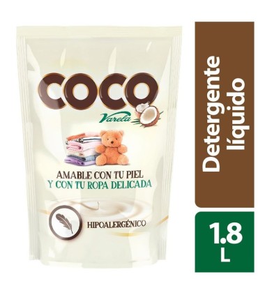 DETERGENTE COCO LIQUIDO VARELA DOYPACK 1.8 LITRO