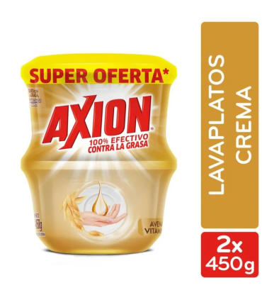 OFERTA AXION CREMA AVENA 2 U x 425GR