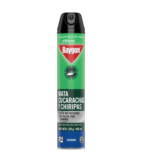 BAYGON VERDE CUCARACHAS AEROSOL 400 MILILITRO