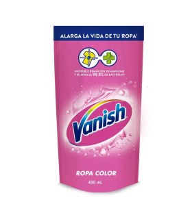 VANISH LIQ ROPA COLOR GEL DOYPACK 450 MILILITRO