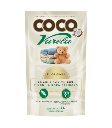 DETERGENTE COCO LIQUIDO VARELA DOYPACK1.3 LITRO