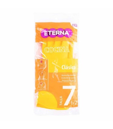 GUANTE ETERNA MONOCOLOR AMARILLO T7