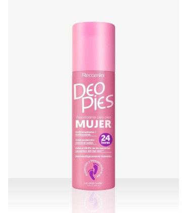 DEO PIES MUJERES ROSADO  FRASCO 260 MILILITROxUND