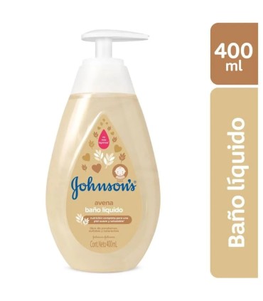 BANO LIQUIDO JOHNSON BABY AVENA PT400 MILILITRO