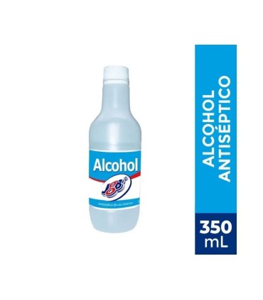 ALCOHOL ANTISEPTICO JGB BOTELLA 350 MILILITRO