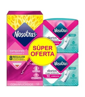 OFERTA TAMPONES NOSOTRAS REGUL APLx8U+PROT