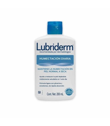 CREMA LUBRIDERM HUMECTACIÓN DIARIA X 200ML