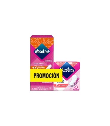 OFERTA TAMPONES NOSOTRAS SUPER APLx8U+PROTEC