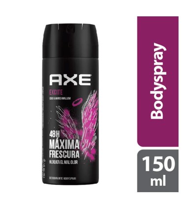 DESODORANTE AXE EXCITE BODY AEROSOL150 MILILITROS