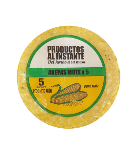 AREPA AL INSTANTE MOTE  BOLSA 360 GRAMOS