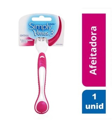 MAQUINA AFEITAR GILLETTE SIMPLY VENUSxUN