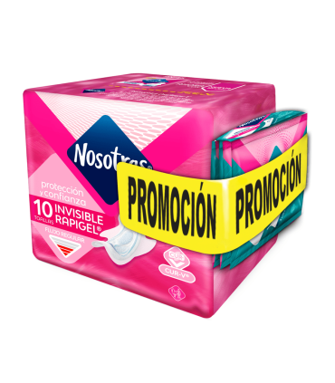 OFERTA TOALLA NOSOTRAS INV RGELx10+5PROT