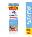 OFERTA ALGODON ZIG ZAG JGB  BOLSA X100G+25GEXTRAC
